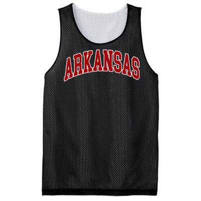 Arkansas Ar Throwback Design Print Classic Mesh Reversible Basketball Jersey Tank