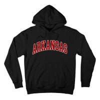 Arkansas Ar Throwback Design Print Classic Tall Hoodie