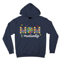 Autism Awareness Tee Mom Life For Autism Mom Hoodie