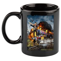 All Aboard The Trump Train Graphic Art 11oz C Handle Ceramic Mug