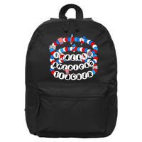 All American Teacher 4th July Bracelet Teacher Appreciation 16 in Basic Backpack