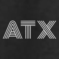 Atx Austin Tx Retro Design In White Garment-Dyed Heavyweight T-Shirt