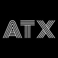 Atx Austin Tx Retro Design In White Flatbill Hat