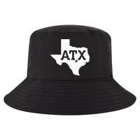 ATX Austin TX Design With Texas Silhouette Cool Comfort Performance Bucket Hat