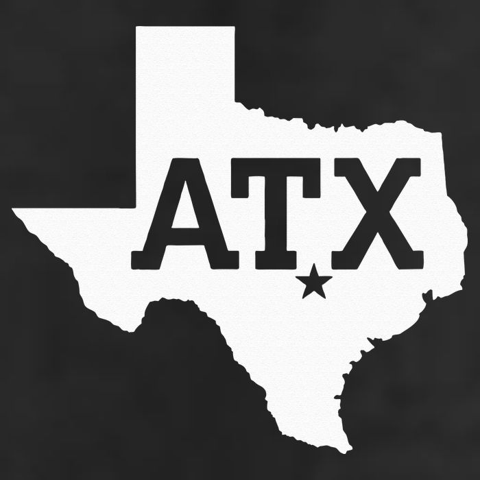 ATX Austin TX Design With Texas Silhouette Cool Comfort Performance Bucket Hat