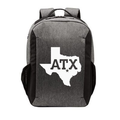 ATX Austin TX Design With Texas Silhouette Vector Backpack