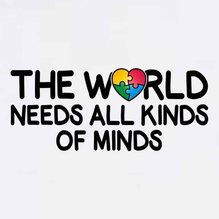 Autism Awareness The World Needs All Kinds Of Minds Cooling Performance Crew T-Shirt