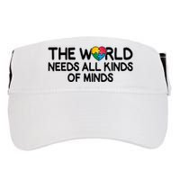 Autism Awareness The World Needs All Kinds Of Minds Adult Drive Performance Visor