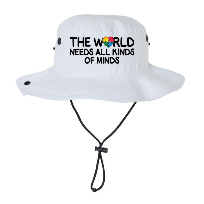 Autism Awareness The World Needs All Kinds Of Minds Bucket Hat