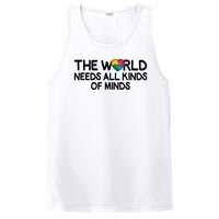 Autism Awareness The World Needs All Kinds Of Minds PosiCharge Competitor Tank