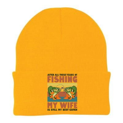 After All These Years Of Fishing My Wife Is Still My Best Catch Matching Couple Knit Cap Winter Beanie