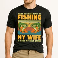 After All These Years Of Fishing My Wife Is Still My Best Catch Matching Couple Cooling Performance Crew T-Shirt
