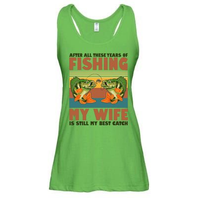 After All These Years Of Fishing My Wife Is Still My Best Catch Matching Couple Ladies Essential Flowy Tank