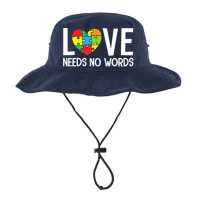 Autism Awareness Teacher Love Needs No Word Special Ed Bucket Hat