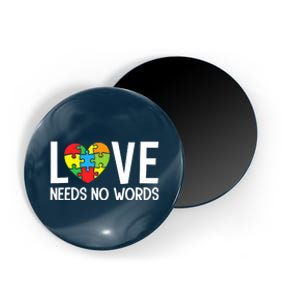 Autism Awareness Teacher Love Needs No Word Special Ed Magnet