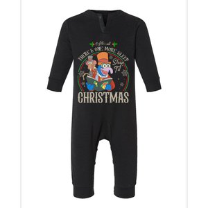 After All Theres One More Sleep Sleep Til Christmas Kermit The Frog Infant Fleece One Piece