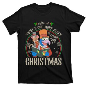 After All Theres One More Sleep Sleep Til Christmas Kermit The Frog T-Shirt