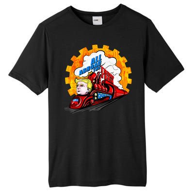 All Abroad The Trump Train 2024 Future Is Bright Premium Tall Fusion ChromaSoft Performance T-Shirt