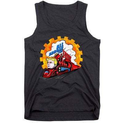 All Abroad The Trump Train 2024 Future Is Bright Premium Tank Top