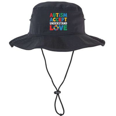 Autism Awareness Teacher Autism Accept Understand Love Bucket Hat