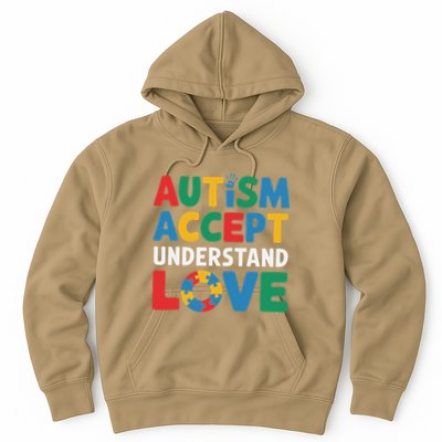 Autism Awareness Teacher Autism Accept Understand Love Hoodie