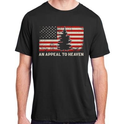 An Appeal To Heaven Pine Tree Usa Revolution American Flag Adult ChromaSoft Performance T-Shirt