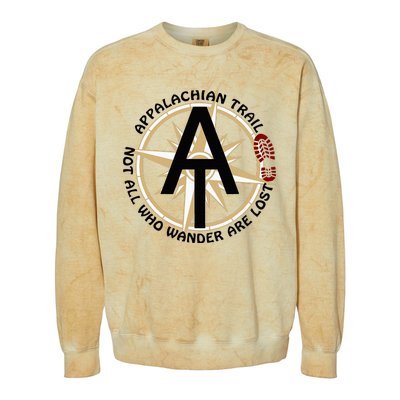 At Appalachian Trail Logo Colorblast Crewneck Sweatshirt