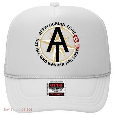 At Appalachian Trail Logo High Crown Mesh Back Trucker Hat