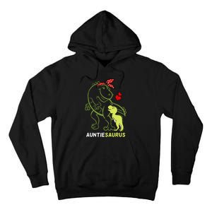 Auntiesaurus Auntie Tyrannosaurus Dinosaur Baby Tall Hoodie