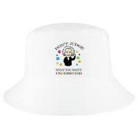 Autism Awareness Teacher Accept Don't Judge Albert Einstein Cool Comfort Performance Bucket Hat