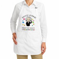 Autism Awareness Teacher Accept Don't Judge Albert Einstein Apron