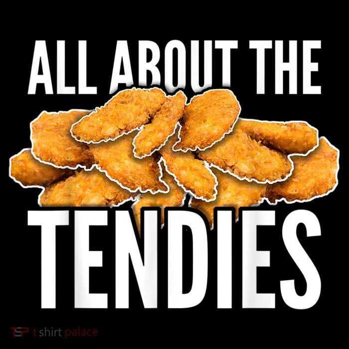 All About The Tendies Chicken Tenders WallStreetBets Tall T-Shirt