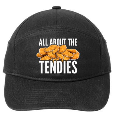 All About The Tendies Chicken Tenders WallStreetBets 7-Panel Snapback Hat
