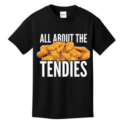 All About The Tendies Chicken Tenders WallStreetBets Kids T-Shirt