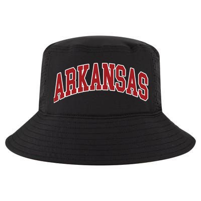 Arkansas Ar Throwback Design Print Classic Cool Comfort Performance Bucket Hat