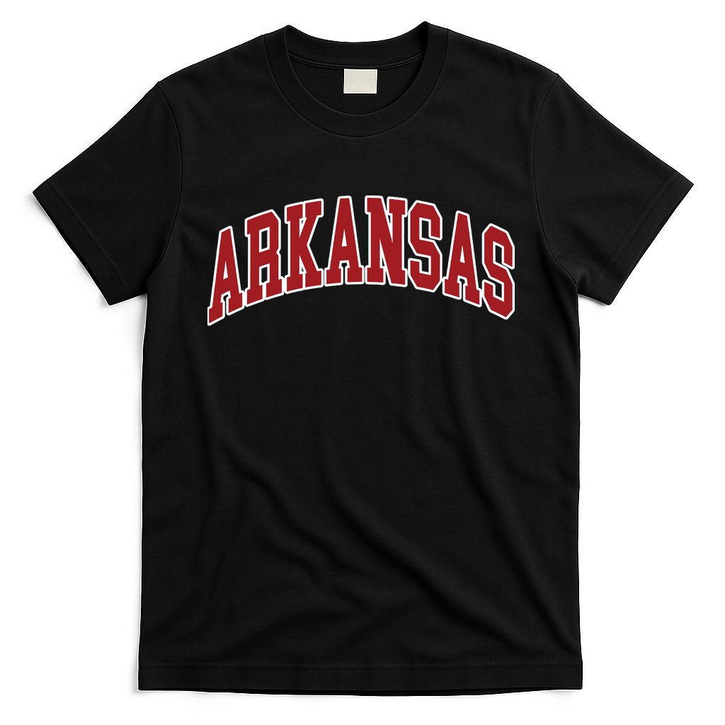 Arkansas Ar Throwback Design Print Classic T-Shirt