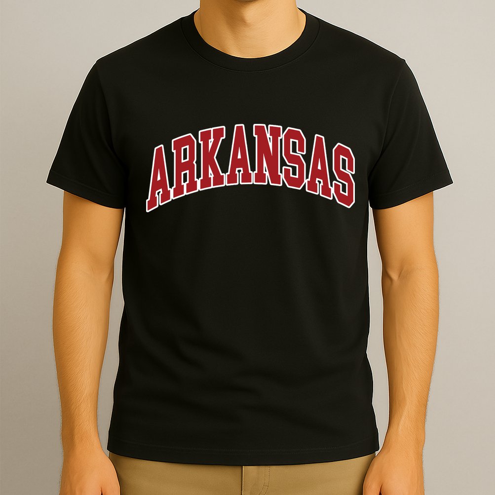 Arkansas Ar Throwback Design Print Classic T-Shirt