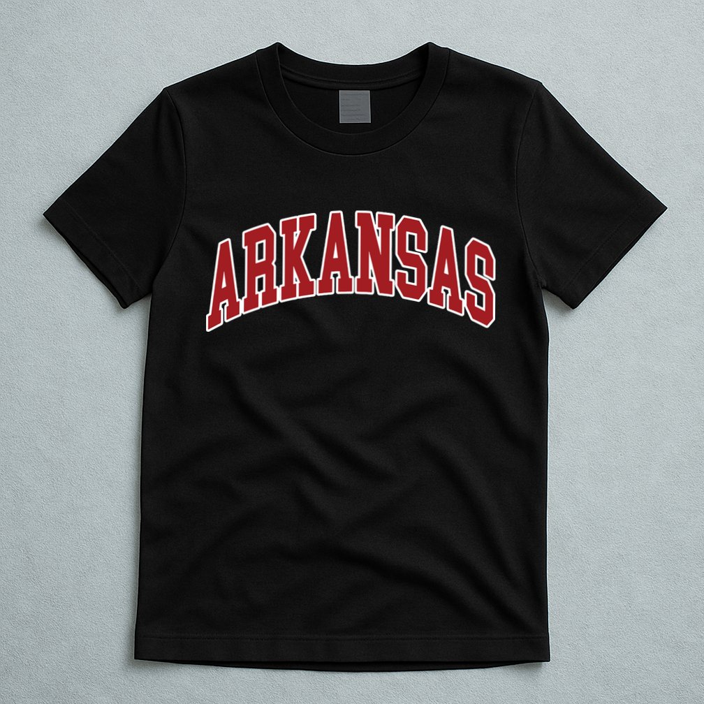 Arkansas Ar Throwback Design Print Classic T-Shirt