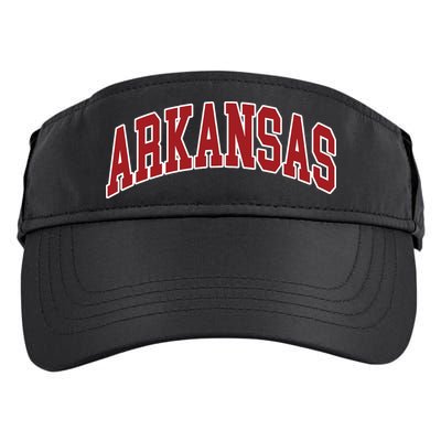 Arkansas Ar Throwback Design Print Classic Adult Drive Performance Visor