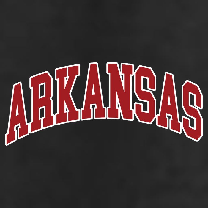 Arkansas Ar Throwback Design Print Classic Golf Towel