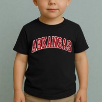 Arkansas Ar Throwback Design Print Classic Toddler T-Shirt