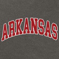 Arkansas Ar Throwback Design Print Classic Cotton Canvas Backpack