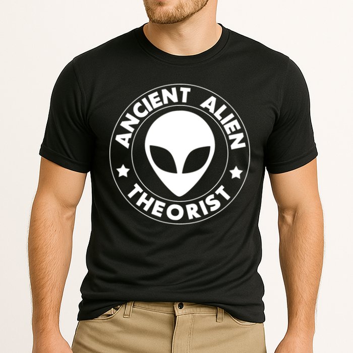 Ancient Alien Theorist Cooling Performance Crew T-Shirt