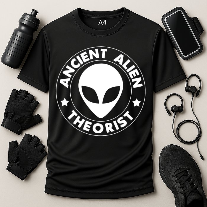 Ancient Alien Theorist Cooling Performance Crew T-Shirt