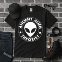Ancient Alien Theorist Tall T-Shirt
