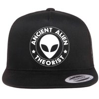Ancient Alien Theorist Flat Bill Trucker Hat