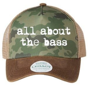 All About The Bass Bass Guitarist Bass Guitar Player Legacy Tie Dye Trucker Hat