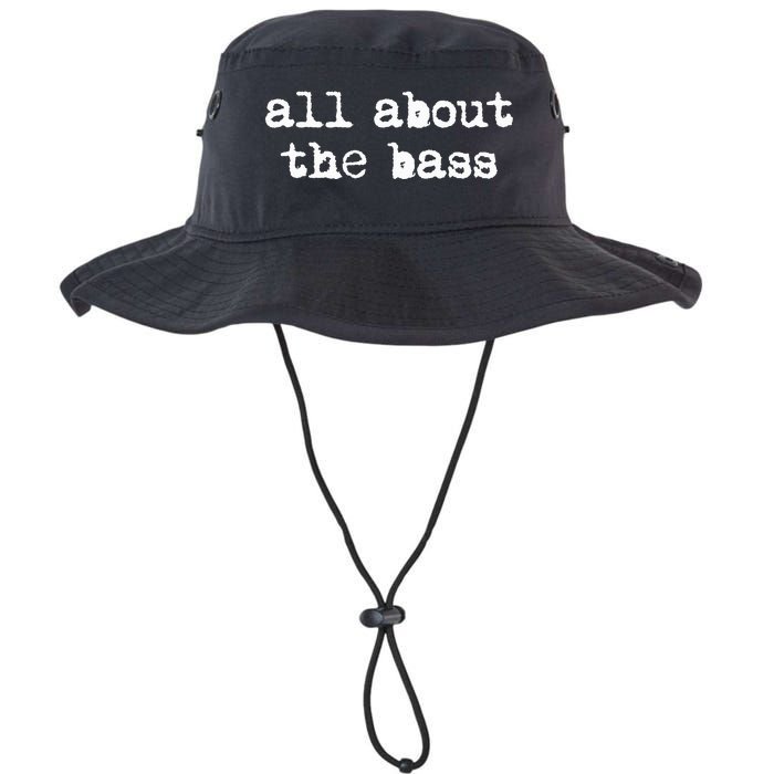 All About The Bass Bass Guitarist Bass Guitar Player Legacy Cool Fit Booney Bucket Hat