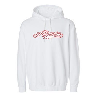 Atlanta Garment-Dyed Fleece Hoodie