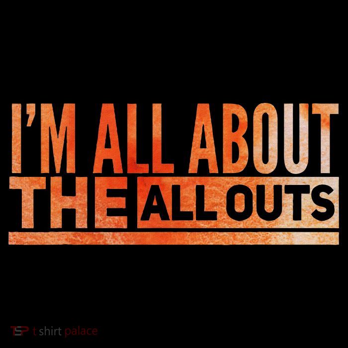 All About The All Outs Exercise For Working Out Poster